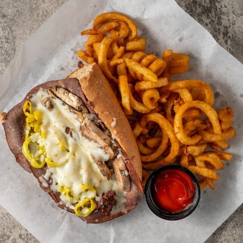 Roast Beef and 'Shrooms Grinder.