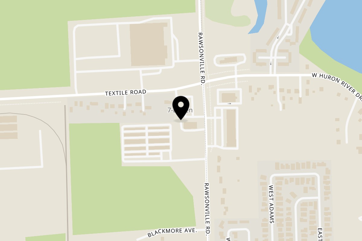 Map showing the location of Mr Pizza Rawsonville on 6054 Rawsonville Rd in Belleville